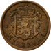 Luxembourg, Charlotte, 25 Centimes, 1946, VF(30-35), Bronze, KM:45