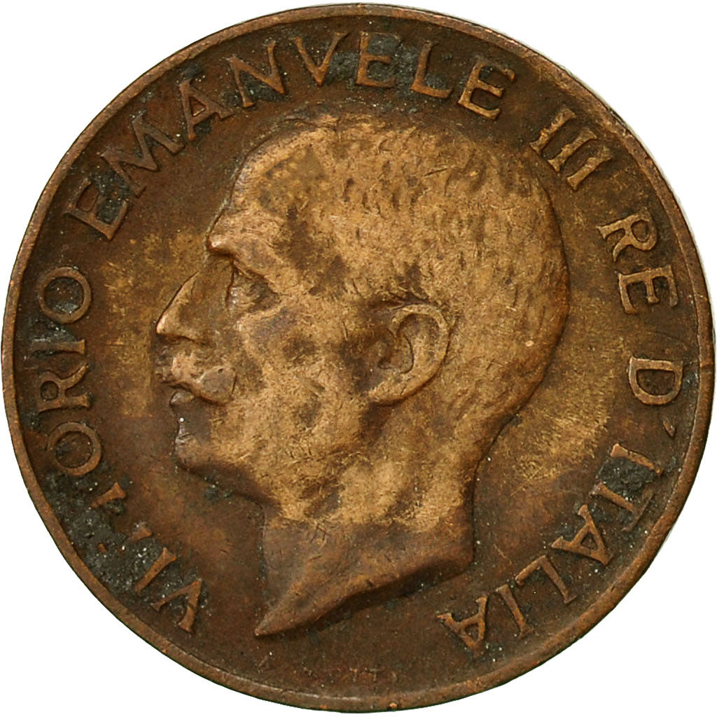 Italie, Vittorio Emanuele III, 5 Centesimi, 1920, Rome, TB, Bronze, KM:59