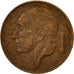 Belgio, 50 Centimes, 1953, MB+, Bronzo, KM:145