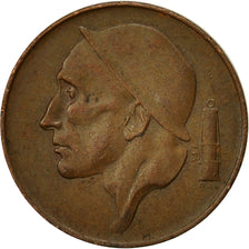 Bélgica, 50 Centimes, 1954, BC+, Bronce, KM:145