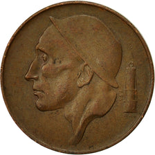 Moneta, Belgia, 50 Centimes, 1954, VF(30-35), Bronze, KM:145