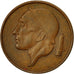 Belgique, Baudouin I, 50 Centimes, 1958, TB+, Bronze, KM:149.1