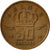 Bélgica, Baudouin I, 50 Centimes, 1958, BC+, Bronce, KM:149.1