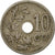 Bélgica, 10 Centimes, 1905, BC+, Cobre - níquel, KM:53