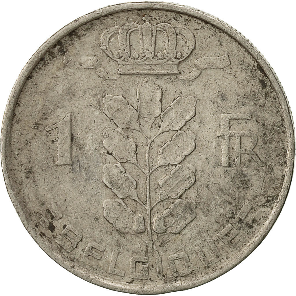Belgien, Franc, 1952, S, Copper-nickel, KM:142.1