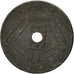 Belgien, 10 Centimes, 1942, S, Zinc, KM:125