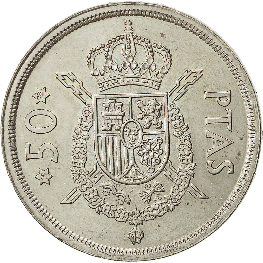 Spagna, Juan Carlos I, 50 Pesetas, 1978, SPL-, Rame-nichel, KM:809