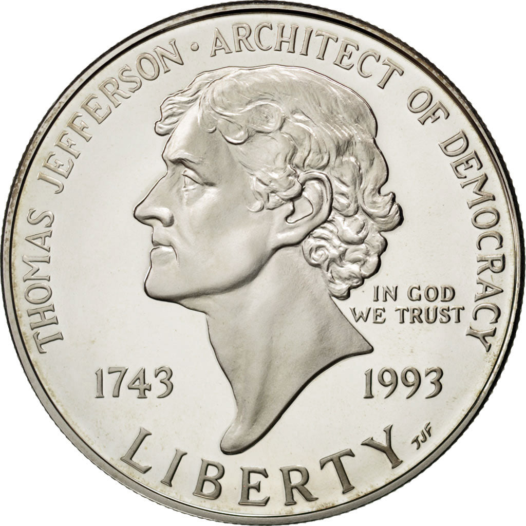 UNITED STATES, Dollar, 1933, U.S. Mint, KM #249, MS(65-70), Silver, 38.1, 26.56