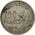 France, Cochet, 100 Francs, 1954, Paris, VF(30-35), Copper-nickel, KM:919.1
