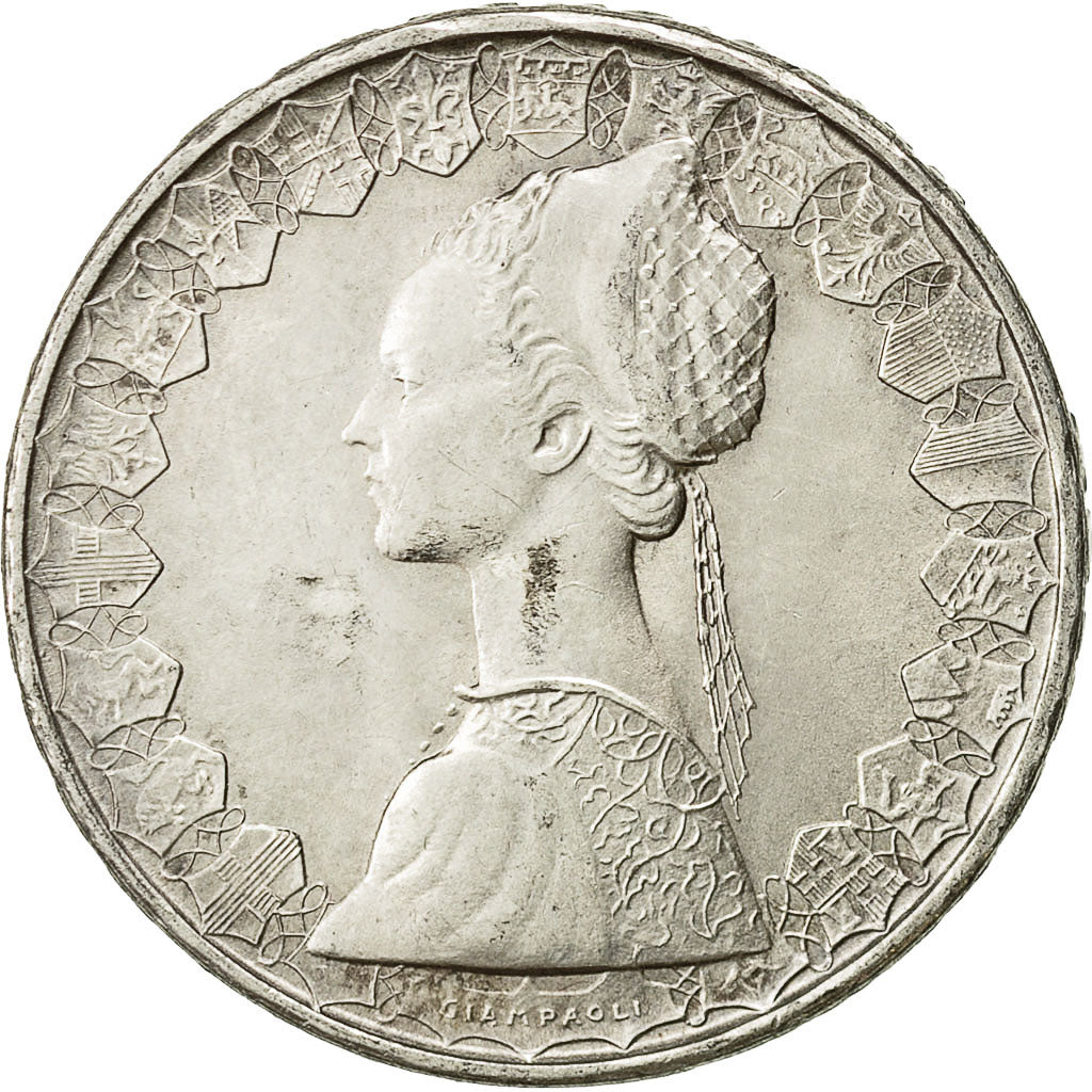 Italia, 500 Lire, 1966, Rome, BB+, Argento, KM:98