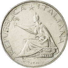 Italy, 500 Lire, 1961, Rome, AU(50-53), Silver, KM:99