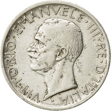 Italia, Vittorio Emanuele III, 5 Lire, 1930, Rome, BB, Argento, KM:67.1
