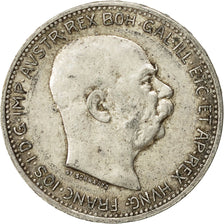 Austria, Franz Joseph I, Corona, 1914, BB, Argento, KM:2820