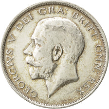 Großbritannien, George V, 1/2 Crown, 1917, SS, Silber, KM:818.1