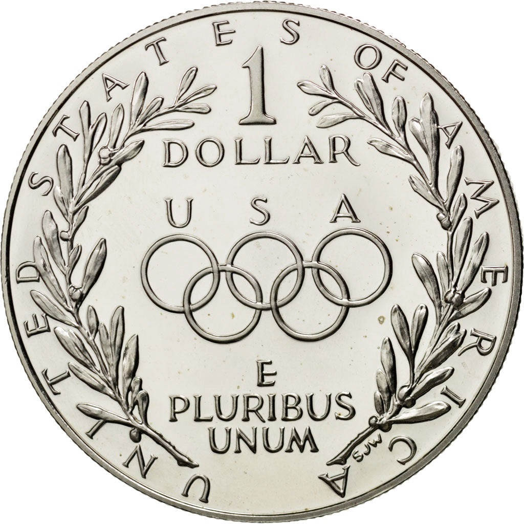 Coin, United States, Dollar, 1988, U.S. Mint, San Francisco, MS(65-70), Silver