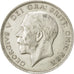 Gran Bretagna, George V, 1/2 Crown, 1922, BB, Argento, KM:818.1a