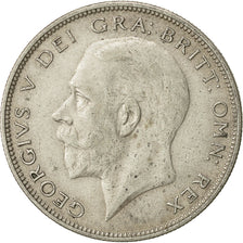Grande-Bretagne, George V, 1/2 Crown, 1933, TTB, Argent, KM:835