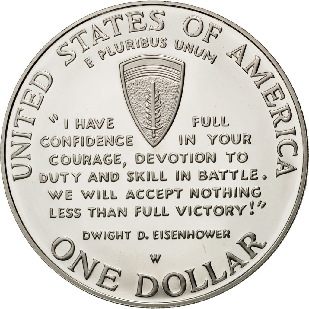 UNITED STATES, Dollar, 1993, U.S. Mint, KM #244, MS(65-70), Silver, 38.1, 26.89