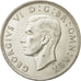 Gran Bretagna, George VI, 1/2 Crown, 1944, SPL-, Argento, KM:856