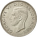 Großbritannien, George VI, 1/2 Crown, 1945, SS+, Silber, KM:856