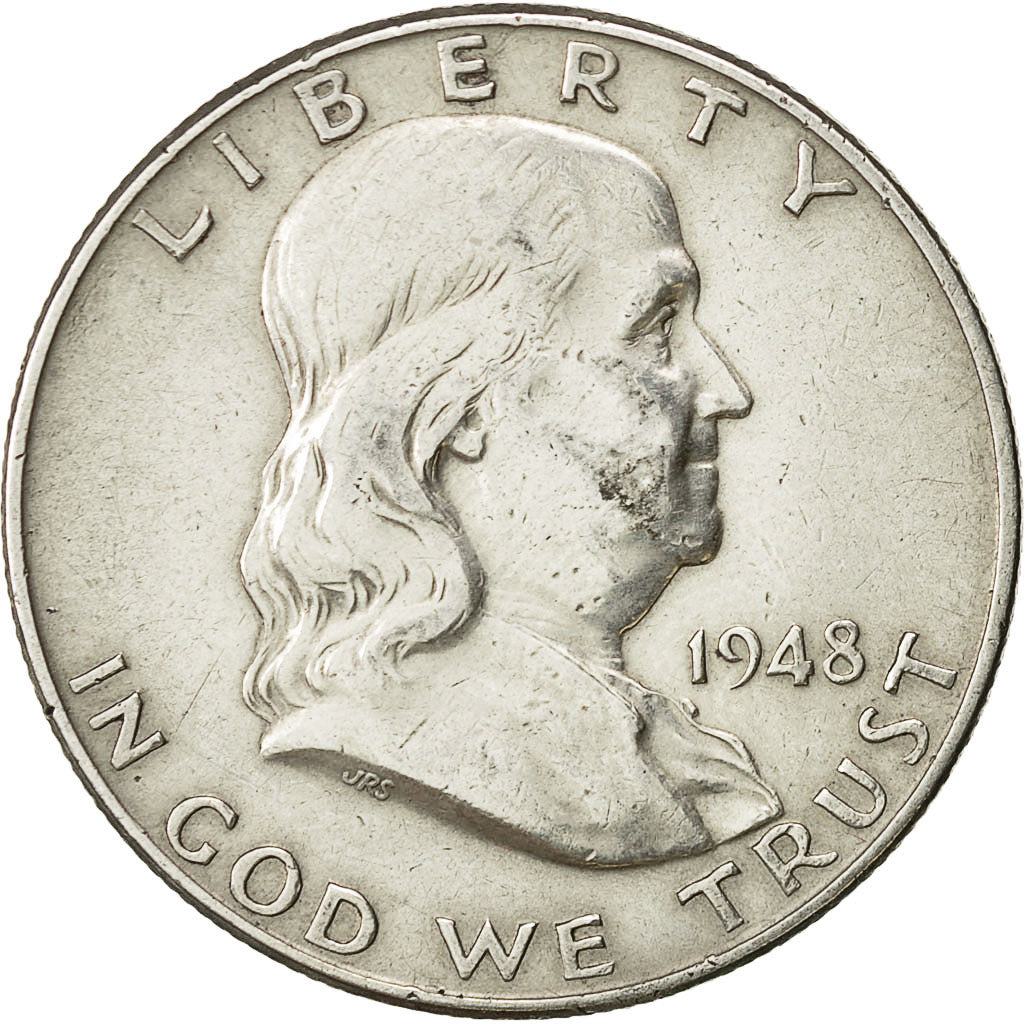 Stati Uniti, Franklin Half Dollar, Half Dollar, 1948, U.S. Mint, Philadelphia