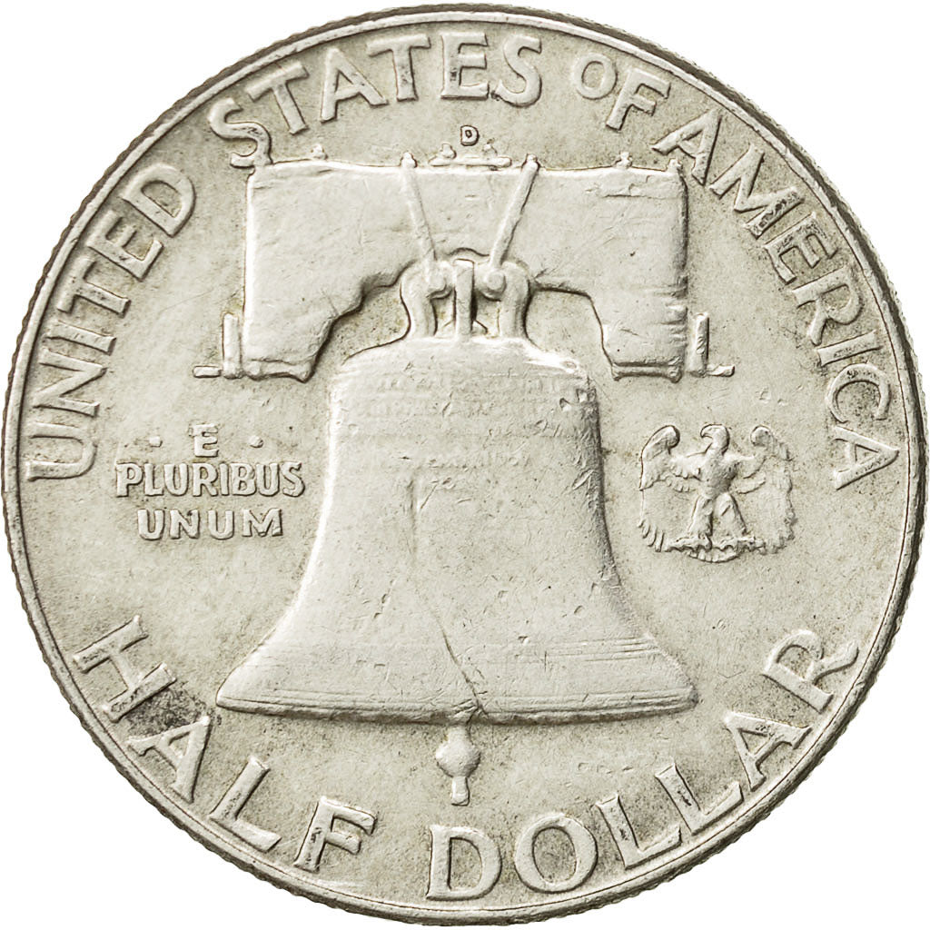 Estados Unidos, Franklin Half Dollar, Half Dollar, 1962, U.S. Mint, Denver