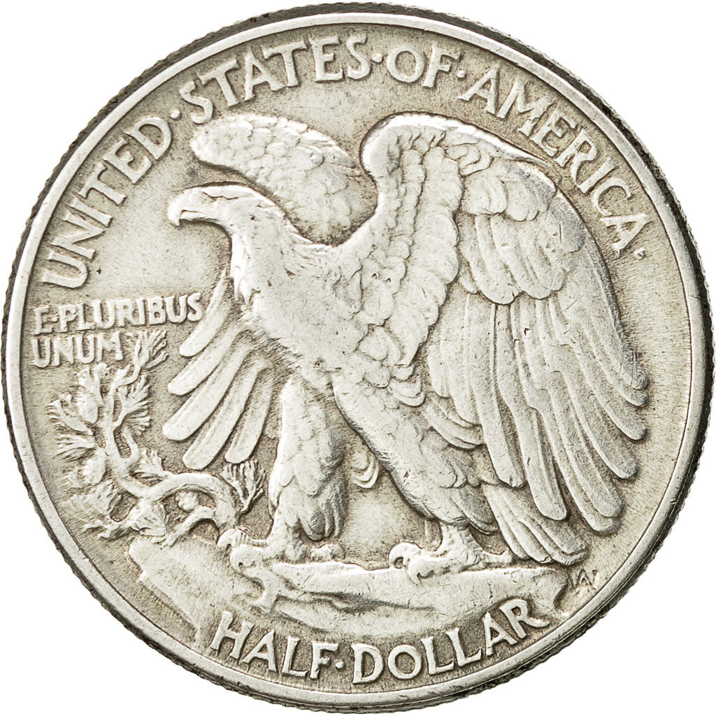 Estados Unidos, Walking Liberty Half Dollar, Half Dollar, 1944, U.S. Mint