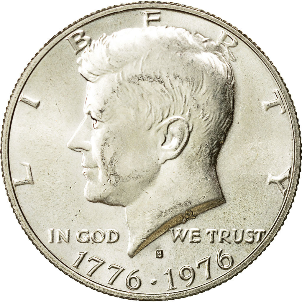 Vereinigte Staaten, Kennedy Half Dollar, Half Dollar, 1976, U.S. Mint, San