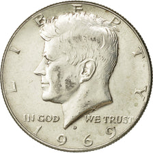 Vereinigte Staaten, Kennedy Half Dollar, Half Dollar, 1969, U.S. Mint, Denver