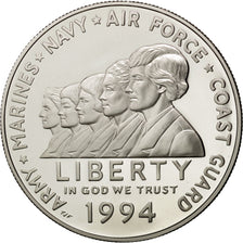 UNITED STATES, Dollar, 1994, U.S. Mint, KM #252, MS(65-70), Silver, 38.1, 26.63
