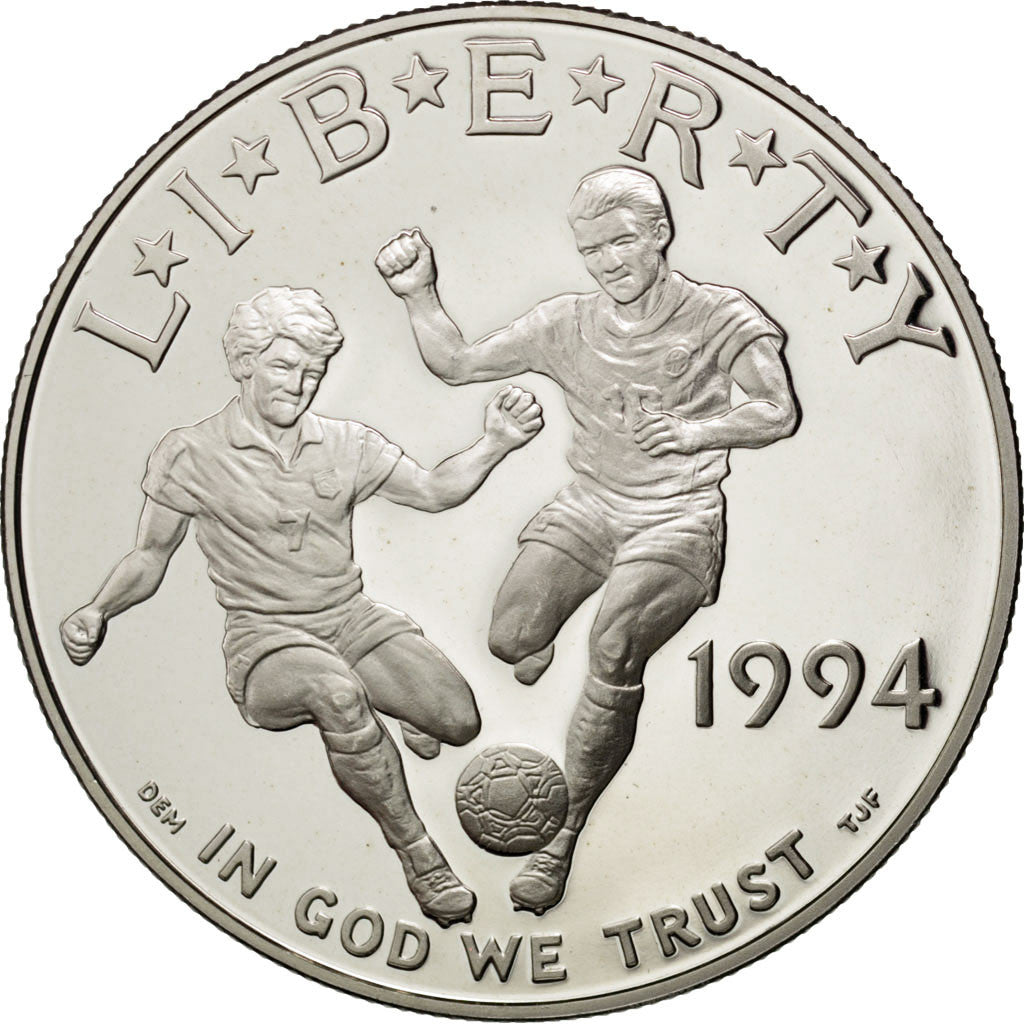 UNITED STATES, Dollar, 1994, U.S. Mint, KM #247, MS(65-70), Silver, 38.1, 26.74