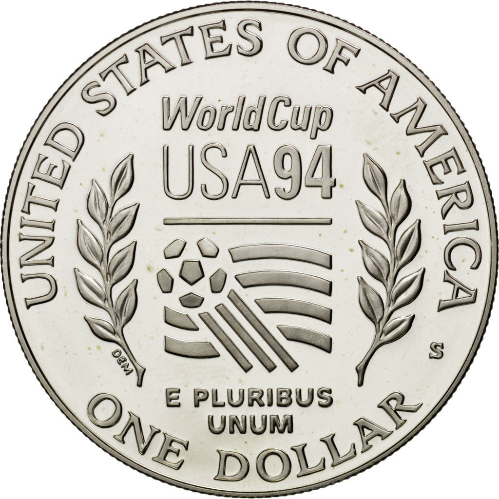 UNITED STATES, Dollar, 1994, U.S. Mint, KM #247, MS(65-70), Silver, 38.1, 26.74
