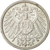GERMANY - EMPIRE, Wilhelm II, Mark, 1905, Karlsruhe, AU(55-58), Silver, KM:14