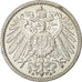 GERMANY - EMPIRE, Wilhelm II, Mark, 1905, Karlsruhe, AU(55-58), Silver, KM:14