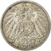 GERMANY - EMPIRE, Wilhelm II, Mark, 1907, Berlin, EF(40-45), Silver, KM:14