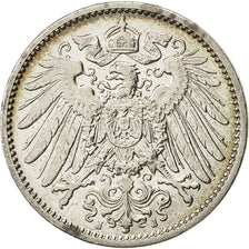 GERMANY - EMPIRE, Wilhelm II, Mark, 1911, Hambourg, SS+, Silber, KM:14