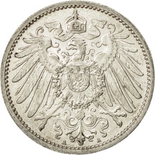 GERMANIA - IMPERO, Wilhelm II, Mark, 1914, Berlin, BB+, Argento, KM:14