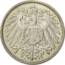 GERMANIA - IMPERO, Wilhelm II, Mark, 1914, Hambourg, SPL-, Argento, KM:14