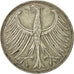 GERMANY - FEDERAL REPUBLIC, 5 Mark, 1951, Hambourg, EF(40-45), Silver, KM:112.1