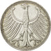 GERMANIA - REPUBBLICA FEDERALE, 5 Mark, 1960, Munich, BB, Argento, KM:112.1