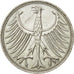 GERMANIA - REPUBBLICA FEDERALE, 5 Mark, 1964, Stuttgart, BB, Argento, KM:112.1