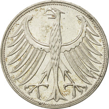 Bundesrepublik Deutschland, 5 Mark, 1970, Karlsruhe, SS, Silber, KM:112.1