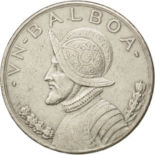 PANAMA, Balboa, 1931, KM #13, EF(40-45), Silver, 38.1, 26.70