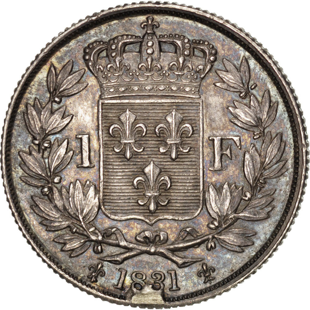 Moneda, Francia, Henri V, Franc, 1831, EBC, Plata, KM:28.2, Gadoury:451