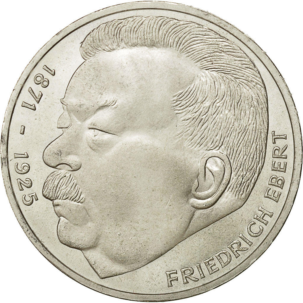 Bundesrepublik Deutschland, 5 Mark, 1975, Hamburg, Germany, VZ, Silber, KM:141
