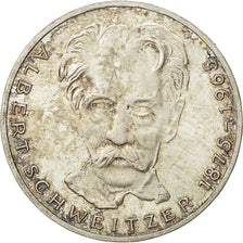 République fédérale allemande, 5 Mark, 1975, Karlsruhe, Germany, TTB, Argent