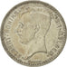 Bélgica, 20 Francs, 20 Frank, 1934, BC+, Plata, KM:104.1