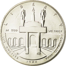 Vereinigte Staaten, Dollar, 1984, U.S. Mint, Philadelphia, UNZ, Silber, KM:210