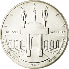 Stati Uniti, Dollar, 1984, U.S. Mint, Philadelphia, SPL, Argento, KM:210