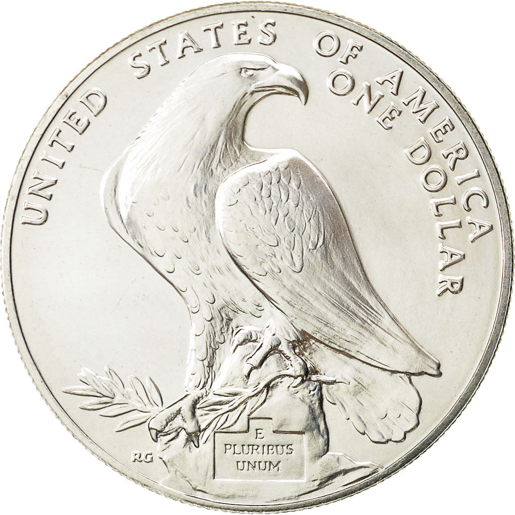 Stati Uniti, Dollar, 1984, U.S. Mint, Denver, SPL, Argento, KM:210
